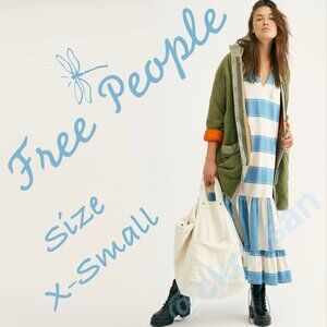 NWOT Rare Free People Beach Rosie Maxi Dress Sz XS
